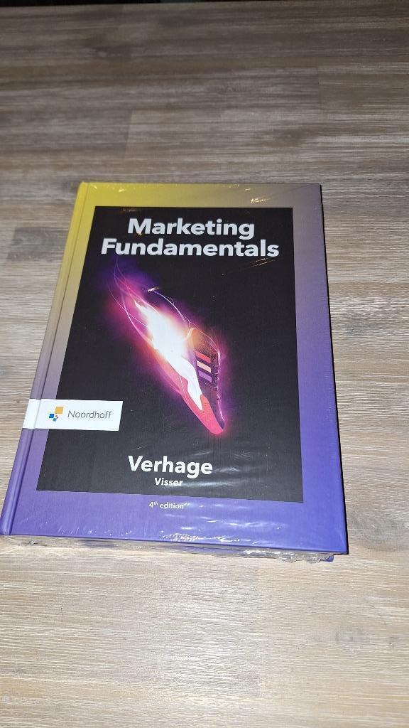 Marketing Fundamentals 9789001298722 Verhage, Bronis 4edruk, Boeken, Studieboeken en Cursussen, Nieuw, HBO, Ophalen of Verzenden