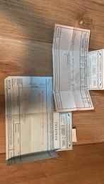 2 oude telegrammen PTT, Verzamelen, Ophalen of Verzenden