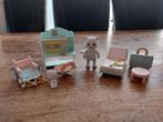 Sylvanian families dokterset met kat en accessoires, Ophalen of Verzenden, Zo goed als nieuw, Toebehoren