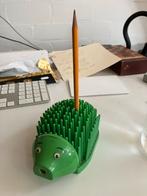 Vintage 70s Potlood Egel met Puntenslijper, Ophalen of Verzenden, Gebruikt, Overige typen