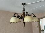 Hanglampen 2 stuks van Eiken, Ophalen, Gebruikt, 50 tot 75 cm, Klassiek