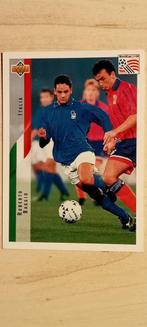 Roberto Baggio  124   Italia   1994  Upper Deck World Cup US, Verzamelen, Sportartikelen en Voetbal, Nieuw, Ophalen of Verzenden