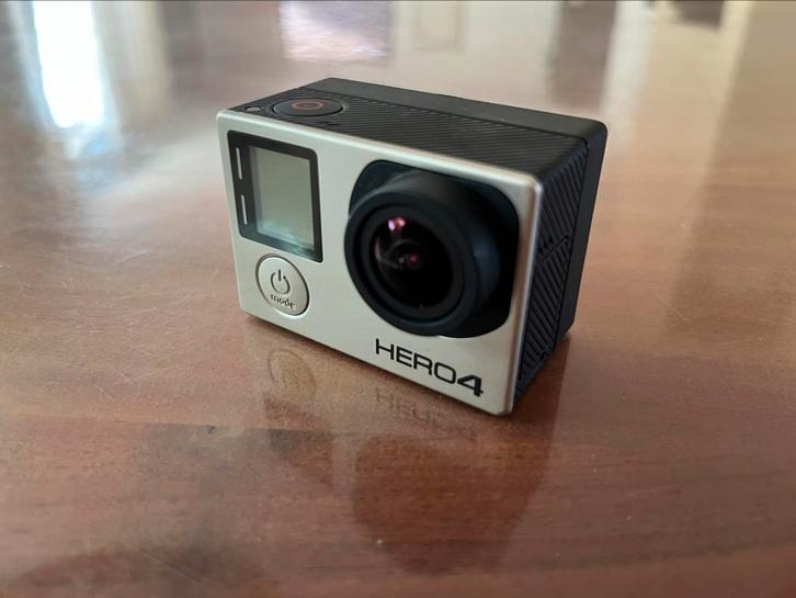 GoPro Hero 4 Silver Edition + LCD scherm en accessoires, Audio, Tv en Foto, Actiecamera's, Zo goed als nieuw, GoPro, Ophalen of Verzenden