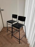 2x barkruk - IKEA STIG - 63 cm zithoogte, Huis en Inrichting, Barkrukken, Ophalen, 60 tot 90 cm, Zo goed als nieuw, Metaal