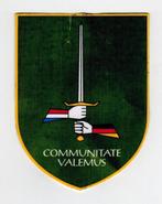 Sticker embleem 1(GE/NL/Corps Het embleem symboliseert de o, Verzamelen, Embleem of Badge, Nederland, Ophalen of Verzenden, Landmacht