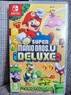 Super Mario Bros. U Deluxe | NIEUWSTAAT | Switch 1 & 2, Ophalen of Verzenden, Zo goed als nieuw, Platform, 3 spelers of meer