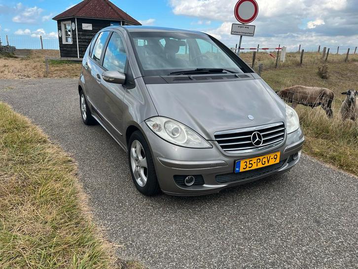Mercedes-Benz A-Klasse 2.0 A200 Turbo 5DRS AUT 2007 Grijs, Auto's, Mercedes-Benz, Particulier, A-Klasse, ABS, Airbags, Airconditioning