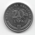 Kroatië 20 lipa 1999 KM# 7, Postzegels en Munten, Verzenden, Overige landen, Losse munt