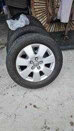 Originele Audi 18 inch winterbanden set, Auto-onderdelen, Banden en Velgen, 18 inch, Gebruikt, 255 mm, Banden en Velgen