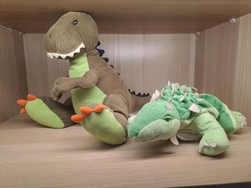 Pluche dinosaurussen beschikbaar voor biedingen