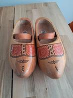 Vintage handbeschilderde houten klompen maat 44, Ophalen of Verzenden