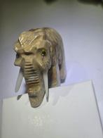 Olifant steen Dordogne (3x3.5 cm), Ophalen of Verzenden, Mineraal