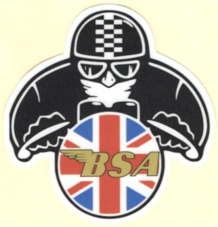 BSA Cafe Racer sticker #6, Motoren, Accessoires | Stickers, Ophalen of Verzenden
