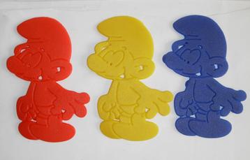 3 Zuignap Smurfen Smurf beschikbaar voor biedingen