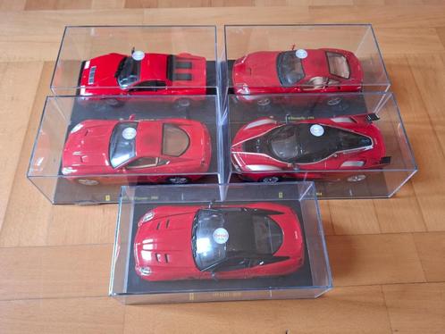 LOT 18 FERRARI MODELS 1/24 SCALE Collection “Le Grandi Ferra, Hobby en Vrije tijd, Modelauto's | 1:24, Nieuw, Auto, Overige merken