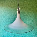 XL Vintage 70’s Cosack Leuchten Hanglamp. Ø Murano Kap 52 CM, Huis en Inrichting, Lampen | Plafondlampen, Ophalen, Gebruikt, Glas