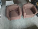 2 kleine fauteuils, Huis en Inrichting, Fauteuils, Ophalen, Zo goed als nieuw