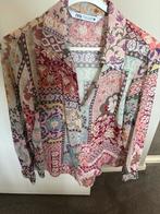 Zara patchwork blouse maat medium, Maat 38/40 (M), Zara, Ophalen of Verzenden, Zo goed als nieuw