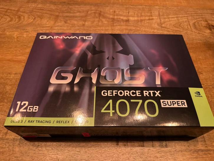 Gainward GeForce RTX 4070 Super Ghost – Topstaat - Compleet!, Computers en Software, Videokaarten, Zo goed als nieuw, Nvidia, PCI-Express 4.0