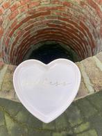 RIVERDALE ENDLESS LOVE SCHAAL HART LICHT ROZE NIEUW, Porselein of Keramiek, -, Nieuw, Ophalen of Verzenden