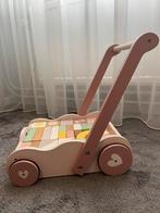 Little dutch blokkenkar, Kinderen en Baby's, Speelgoed | Houten speelgoed, Ophalen, Gebruikt, Duw- of Trekspeelgoed