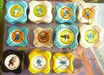 16 SKATTERS SMURFEN VERSCHILLEND 6 ST,PUZZEL BP SMURFENDORP, Verzamelen, Smurfen, Verzenden, Gebruikt, Overige Smurfen, Overige typen
