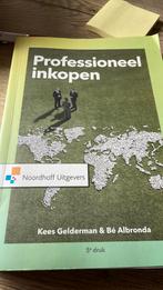 C.J. Gelderman - Professioneel inkopen, Boeken, Ophalen of Verzenden, Zo goed als nieuw