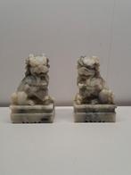 Spekstenen Foo Dogs / Tempelleeuwen - Set van 2, Antiek en Kunst, Ophalen of Verzenden