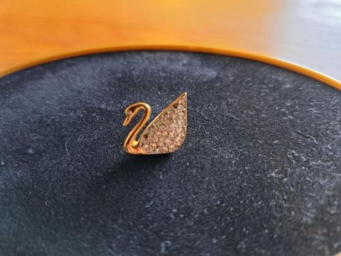 Swarovski goud vergulde reversspeld, Verzamelen, Swarovski, Zo goed als nieuw, Sieraad of Horloge, Ophalen of Verzenden