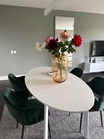 Eetkamer tafel, Ophalen, Vijf personen of meer, Ovaal, 50 tot 100 cm