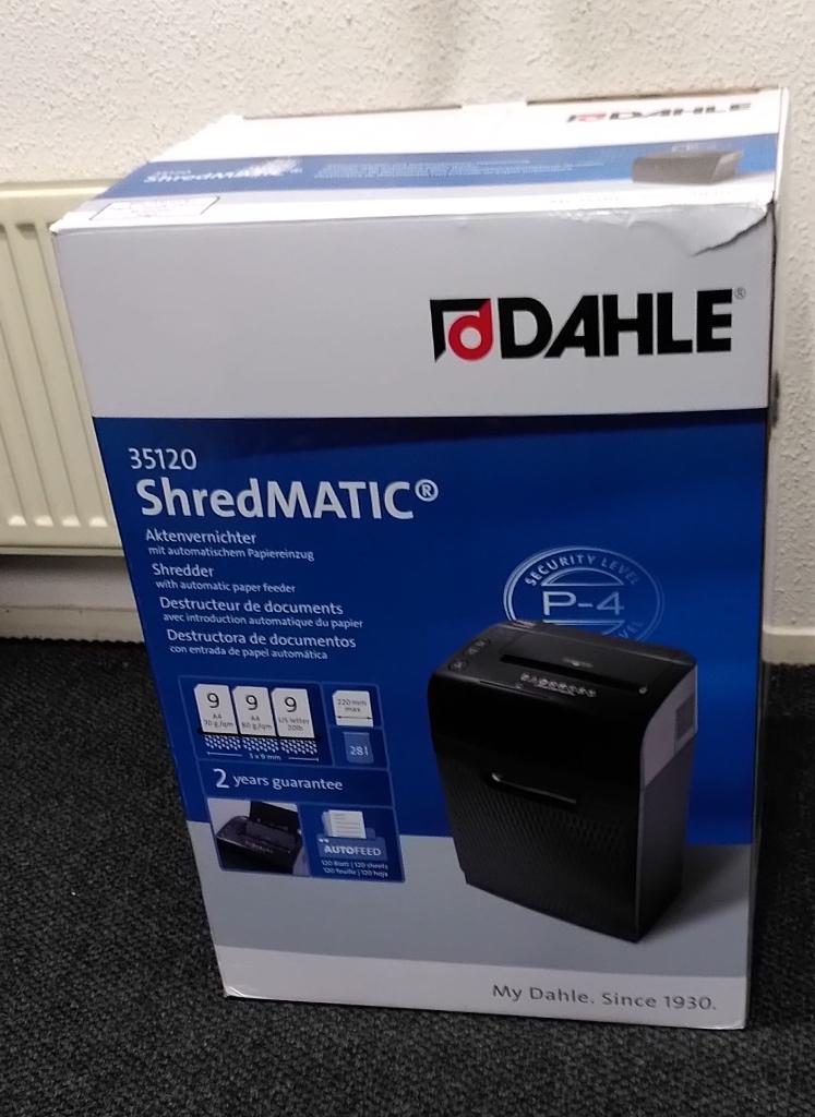 Dahle shredmatic 35120 - Professionele papiervernietiger, Ophalen, Zo goed als nieuw