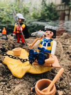 Playmobil bewaker en prins en kanonnier (3328 + 3316), Ophalen of Verzenden, Zo goed als nieuw, Complete set