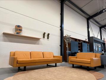 Gelderland 7850 Bank 3 zits crunch leer design fauteuil beschikbaar voor biedingen