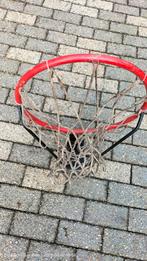 Zware basketbal ring met net, Ophalen, Gebruikt, Ring, Bord of Paal