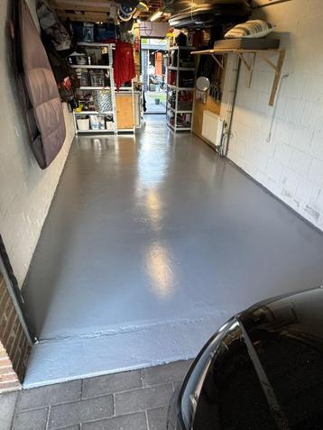 60m2(10L) - 2K Epoxy GARAGEVLOER coating Betoncoating Verf  beschikbaar voor biedingen