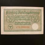 50 Reichspfenning Duitsland Oorlog geld, Los biljet, Duitsland, Ophalen of Verzenden