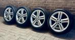 5x100 17 inch VW polo R-line Mallory velgen 215 40 17 banden, Auto-onderdelen, Banden en Velgen, 17 inch, Ophalen of Verzenden