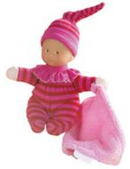Corolle Mon Doudou popje met knuffeldoekje roze, Kinderen en Baby's, Ophalen of Verzenden, Zo goed als nieuw