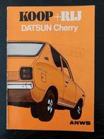 Datsun Cherry technisch handboek, Ophalen of Verzenden, Gelezen