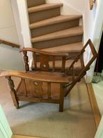 Ouderwetse rookstoel, Huis en Inrichting, Fauteuils, Ophalen, Hout, Gebruikt, Ouderwets
