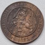 schaarse 2 1/2 cent 1883 kwaliteit!, Postzegels en Munten, Munten | Nederland, Overige waardes, Ophalen of Verzenden, Koning Willem III