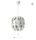 Lamp ikea witte/Silver, Ophalen, Zo goed als nieuw, Minder dan 50 cm