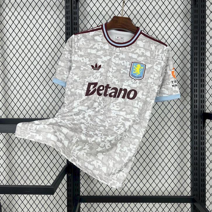 Aston Villa 25/26 3e tenue alle maten beschikbaar, Kleding | Heren, T-shirts, Zo goed als nieuw, Overige maten, Verzenden