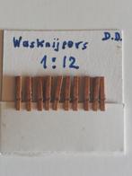 Wasknijpertjes SCHAAL 1op12. Poppenhuis UNICUM. Nog 6 stuks, Ophalen of Verzenden, Nieuw, Poppenhuis