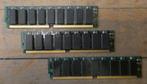 3x 72 Pins 1 Mb IBM Ram Chips Retro Vintage Old Computer, Overige soorten, Ophalen of Verzenden, Desktop, Gebruikt