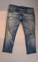 Dsquared2 capri jeans maat 44 S, Blauw, W30 - W32 (confectie 38/40), Ophalen of Verzenden, Zo goed als nieuw