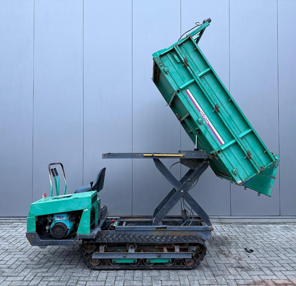 Chikusui zelfrijdende rupsdumper - Hoogkiep - Laagkiep -, Verzenden