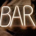 Neon verlichting led 'Bar' Usb of Batterijen (inclusief), Huis en Inrichting, Lampen | Wandlampen, Nieuw, Ophalen of Verzenden
