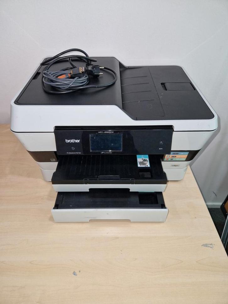 Brother MFC-J6920DW A3 All-in-One Printer + 2x Inktpack, Computers en Software, Printers, Gebruikt, All-in-one, Inkjetprinter