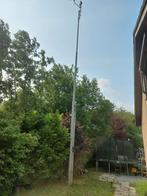 zendmast, knikmast, Ophalen, Gebruikt, Antenne